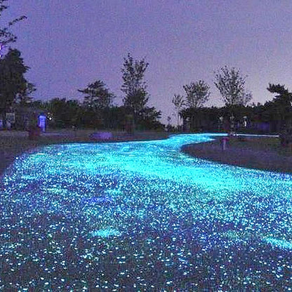 Glow-in-the-Dark Garden Rocks