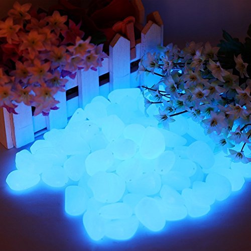 Glow-in-the-Dark Garden Rocks