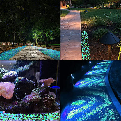 Glow-in-the-Dark Garden Rocks